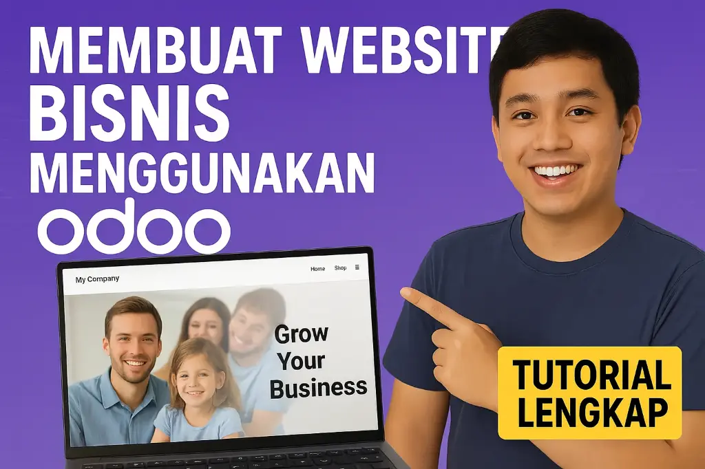 Membuat Website Bisnis Pakai Odoo